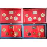 十二生肖紀(jì)念幣第一輪，灣央行自1993~2004年，由雞年開始精鑄生肖套幣